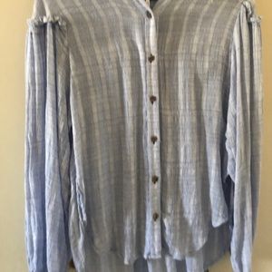 Free people oversized blouse